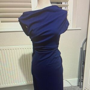 River Island Navy Blue Mini Dress